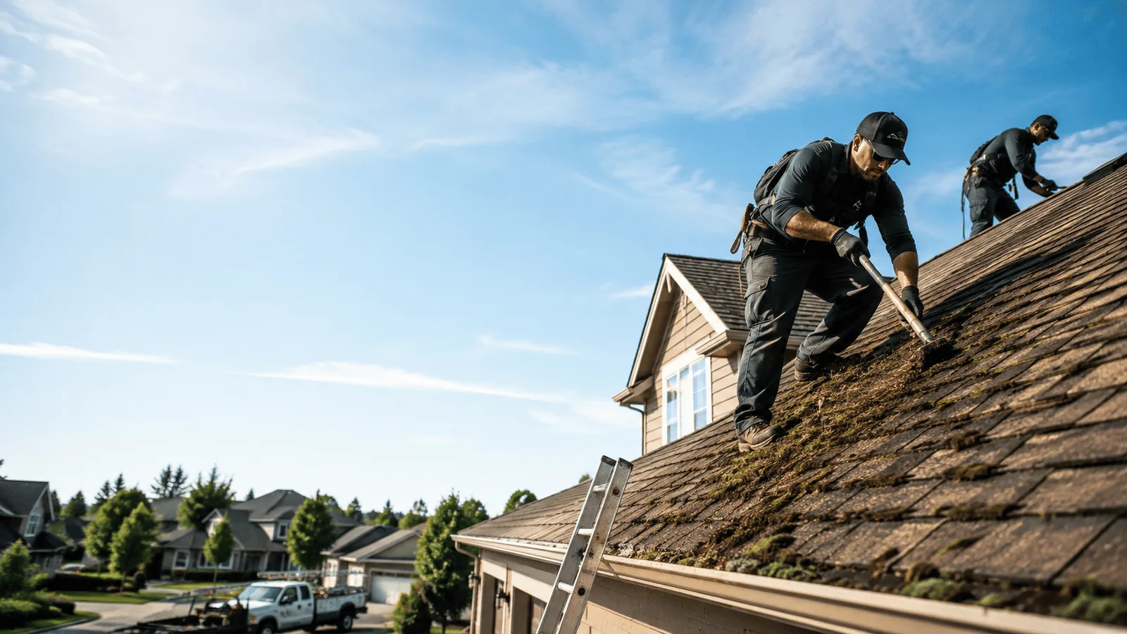 Roof Moss Removal in New Caney, TX near me